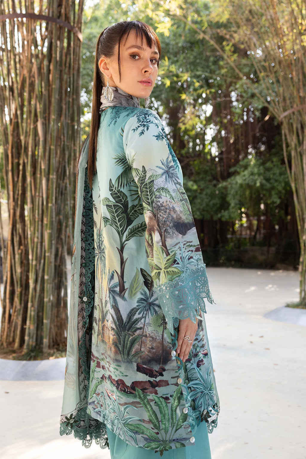 M Prints Lawn Suit 7A