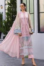 Maria B 3 Pcs Unstitched Embroidered Lawn Suit D09