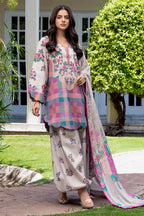 Charizma 3-PCS Unstitched Printed Lawn C-Print Vol 3