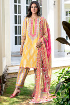 Charizma 3-PCS Unstitched Printed Lawn C-Print Vol 3