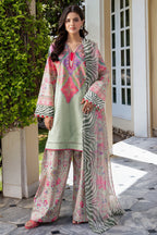 Charizma 3-PCS Unstitched Printed Lawn C-Print Vol 3