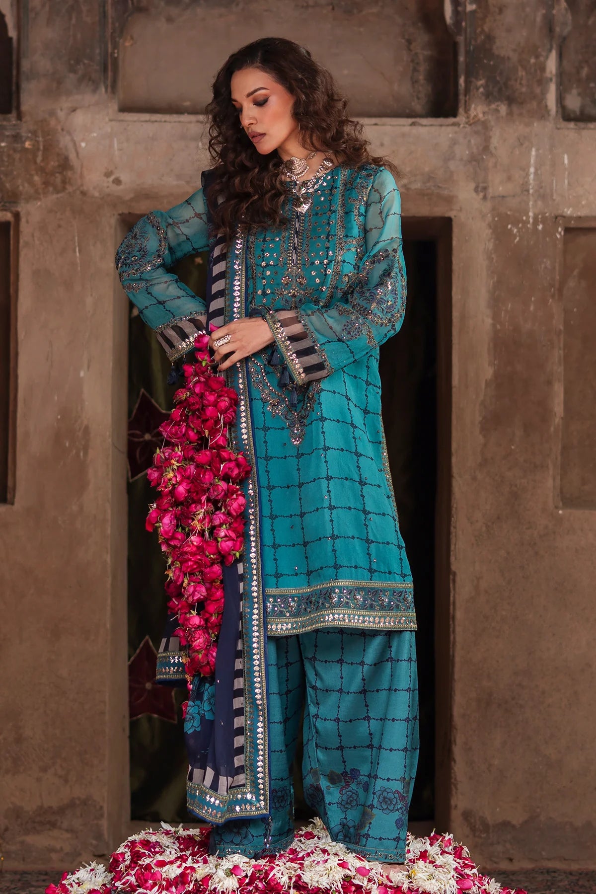 Vasal By Charizma Embroidered Printed Chiffon Collection VSL6-05