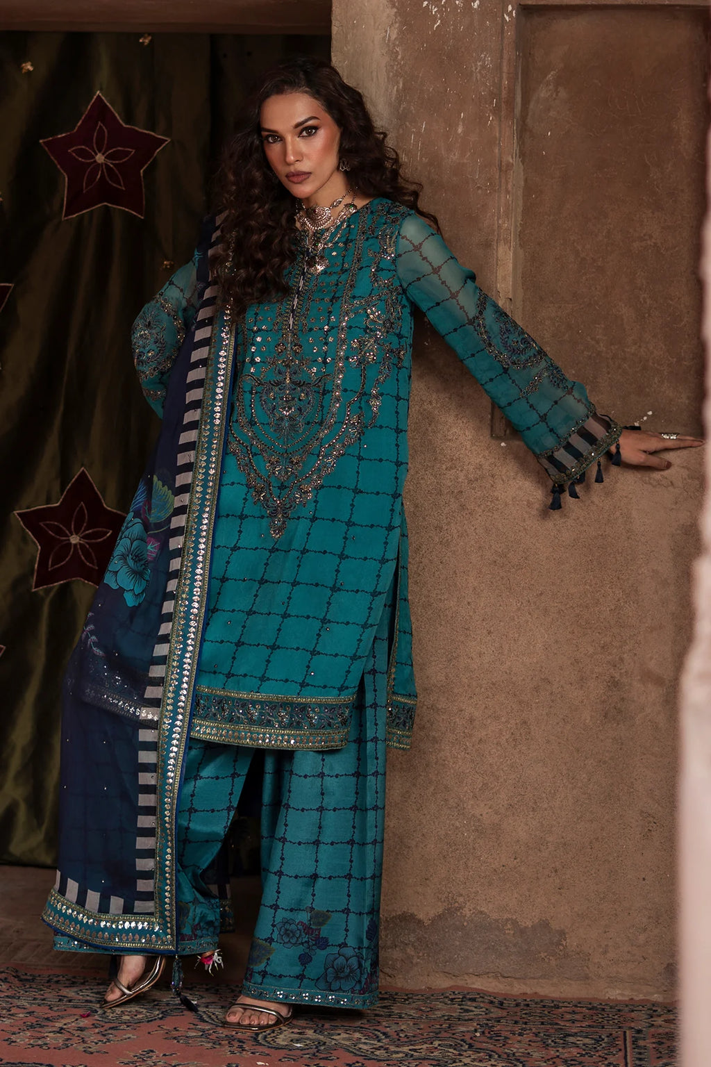 Vasal By Charizma Embroidered Printed Chiffon Collection VSL6-05