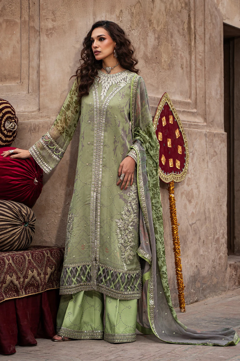 Vasal By Charizma Embroidered Printed Chiffon Collection VSL6-06