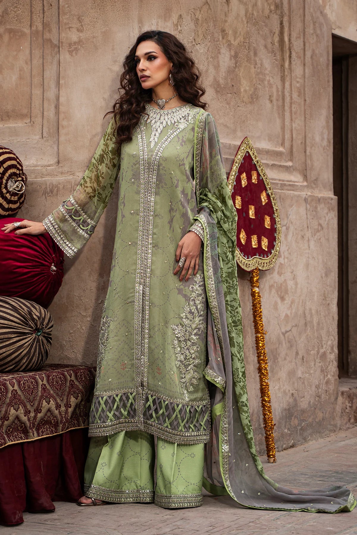 Vasal By Charizma Embroidered Printed Chiffon Collection VSL6-06