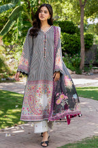 Charizma 3-PCS Unstitched Printed Lawn C-Print Vol 3