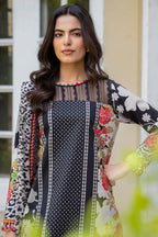 Charizma 3-PCS Unstitched Printed Lawn C-Print Vol 3