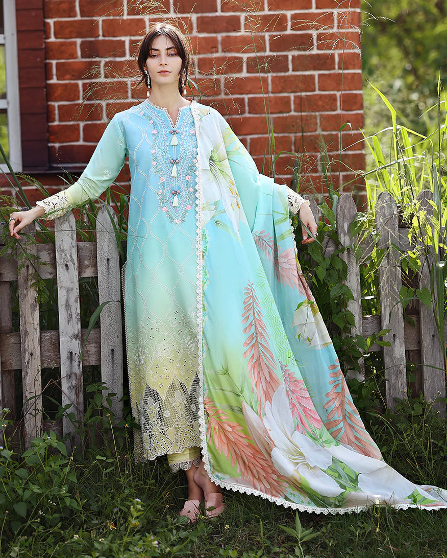 Mushq Solace Ombre Luxury Lawn -Ethereal Pause