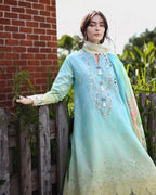 Mushq Solace Ombre Luxury Lawn -Ethereal Pause