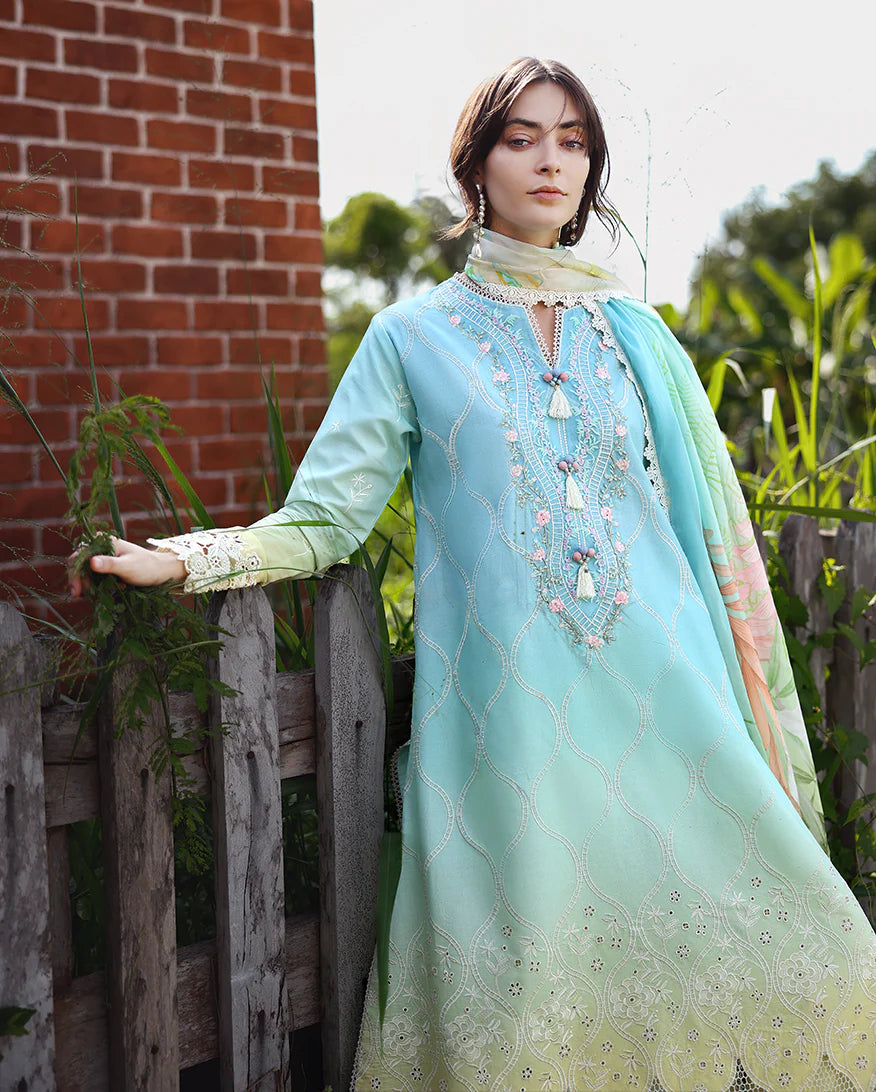 Mushq Solace Ombre Luxury Lawn -Ethereal Pause