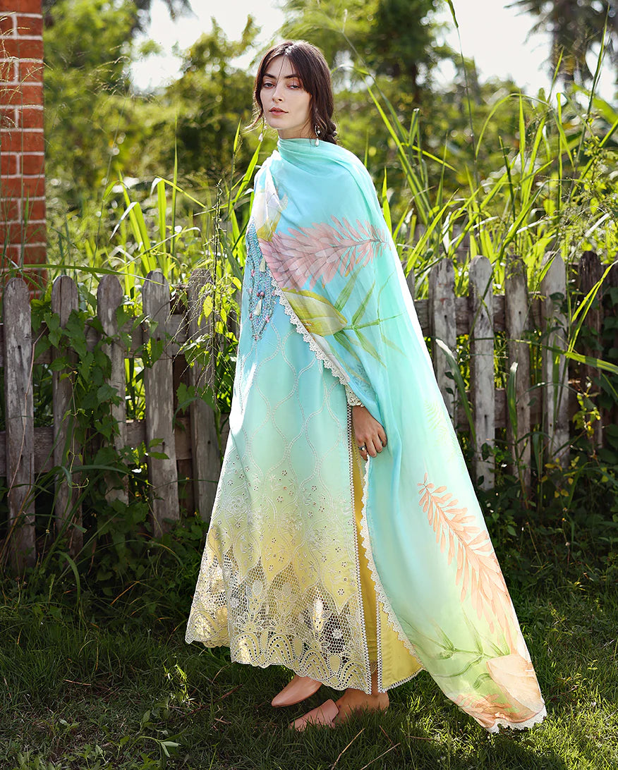 Mushq Solace Ombre Luxury Lawn -Ethereal Pause