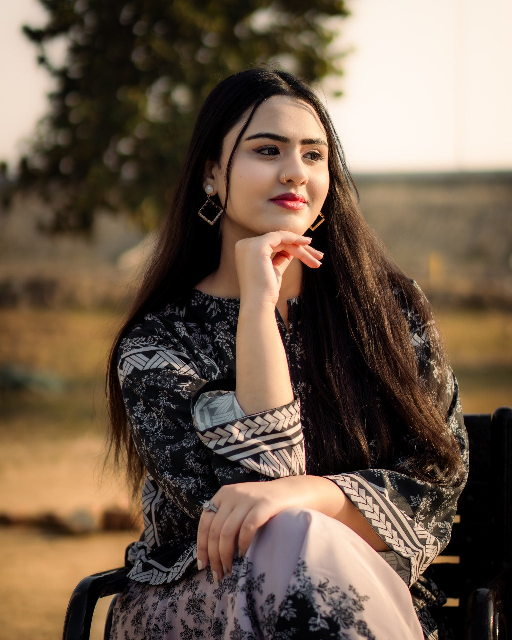 Dilruba digital printed 2pc