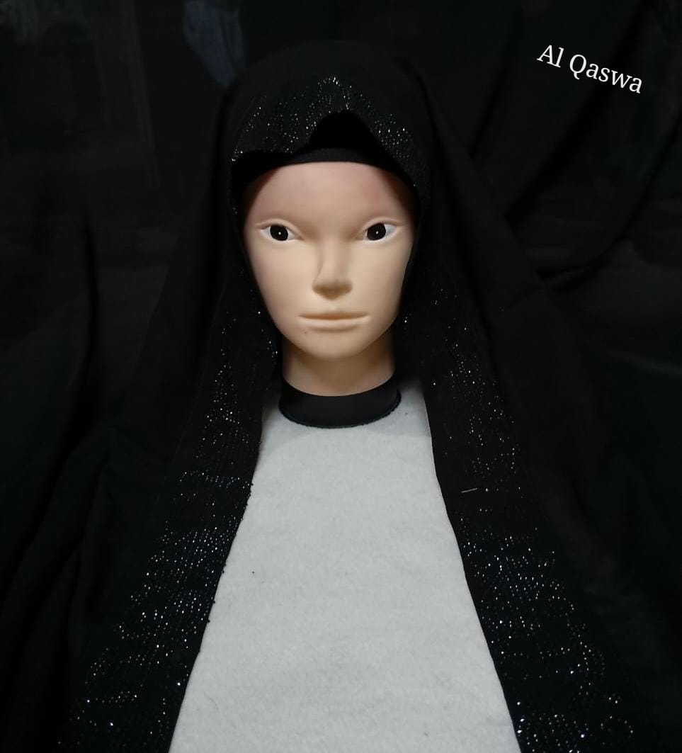 Irani big size border stone chadar