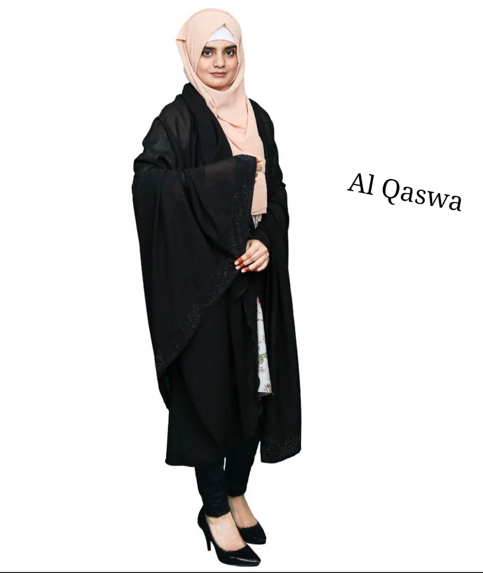 Irani big size border stone chadar