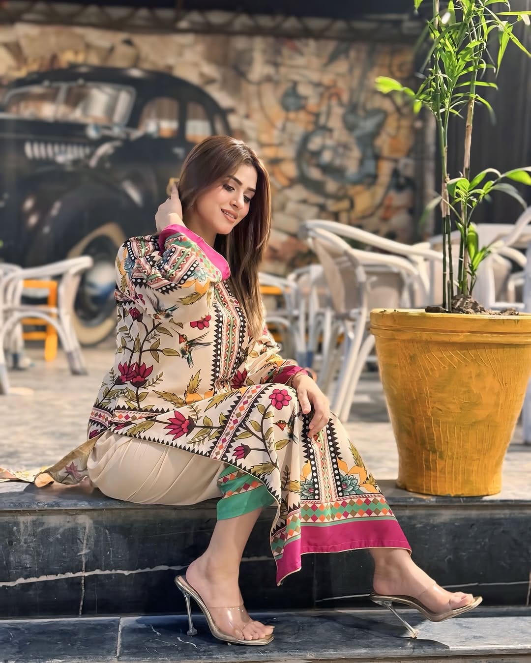 Gul bahaar co-ord 2pc