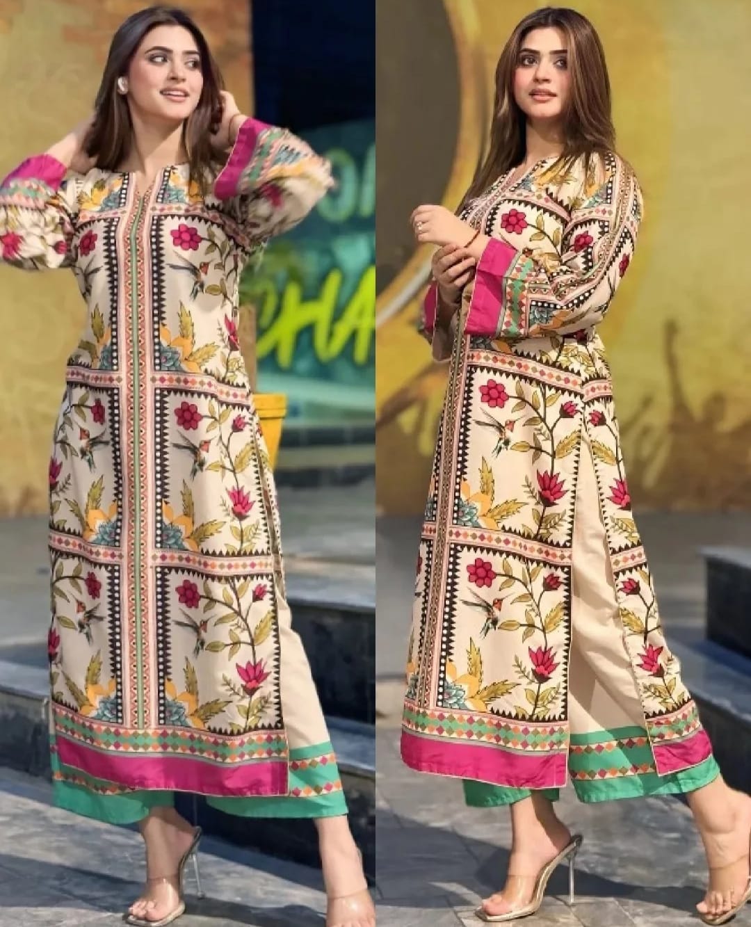 Gul bahaar co-ord 2pc