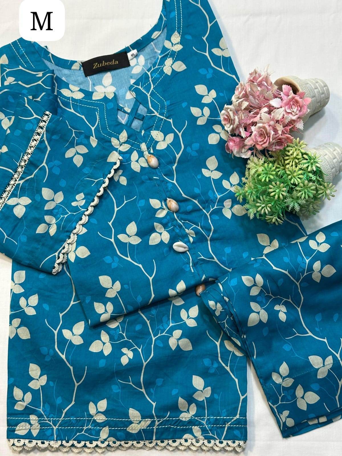 2 piece & premium printed lawn m-prints by zubeda - Andaz By Uneza Fazeel