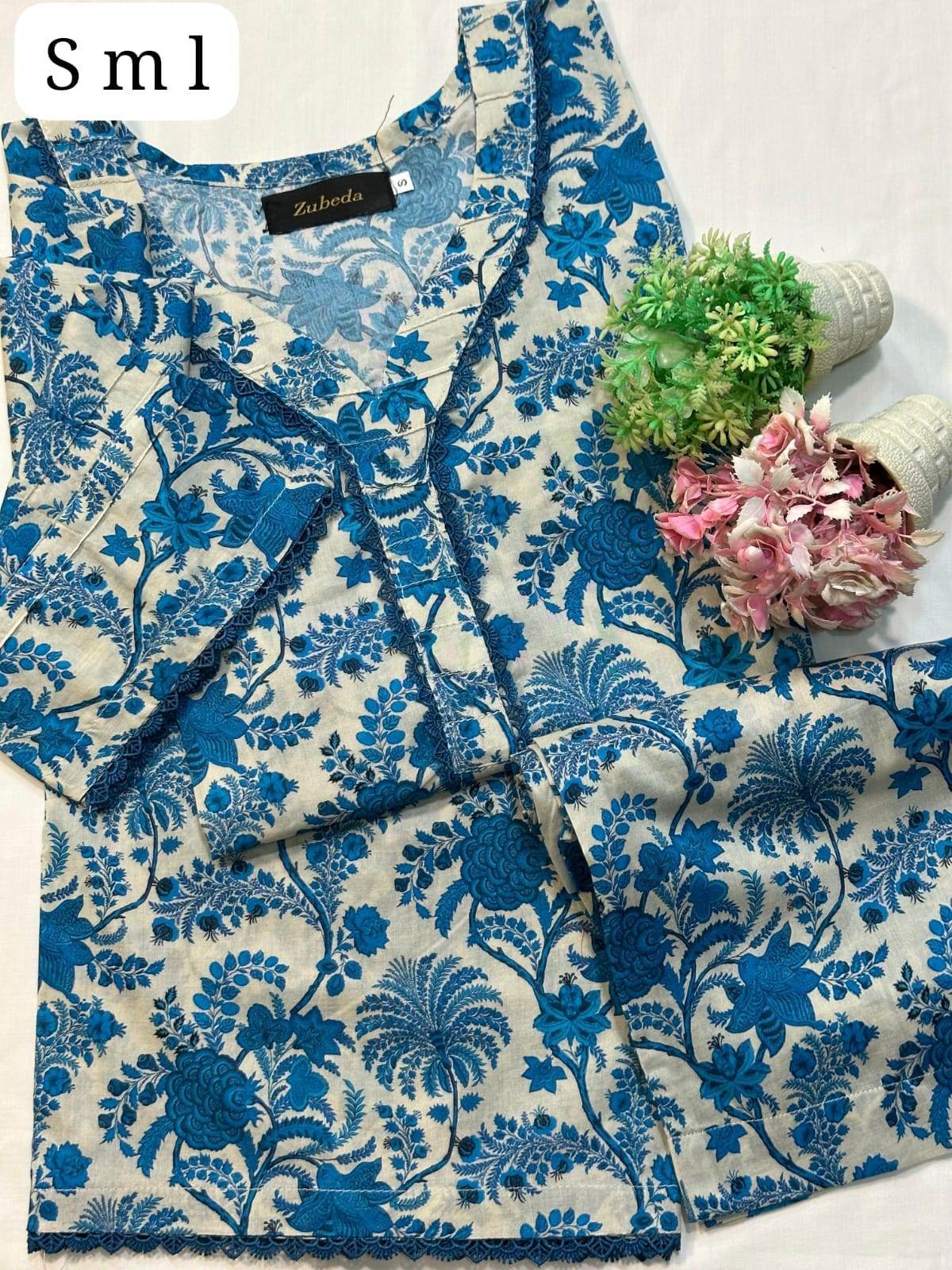 2 piece & premium printed lawn m-prints by zubeda - Andaz By Uneza Fazeel