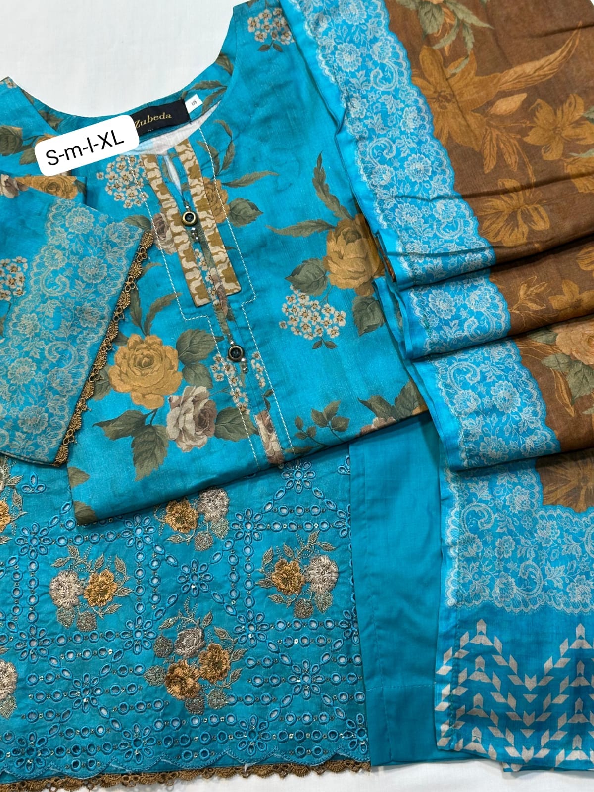 Embroidered collection