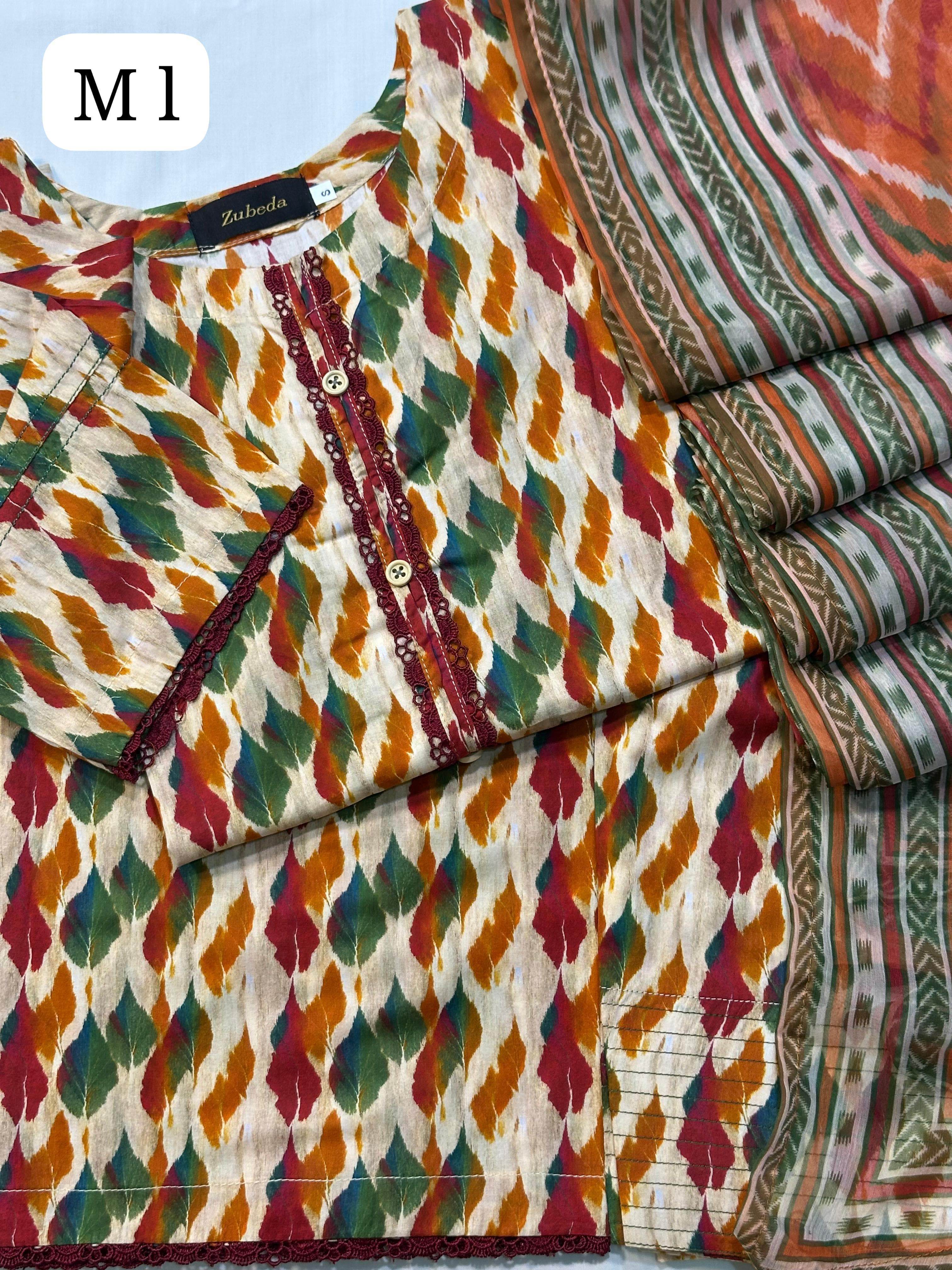 Bamber chiffon dupatta collection - Andaz By Uneza Fazeel