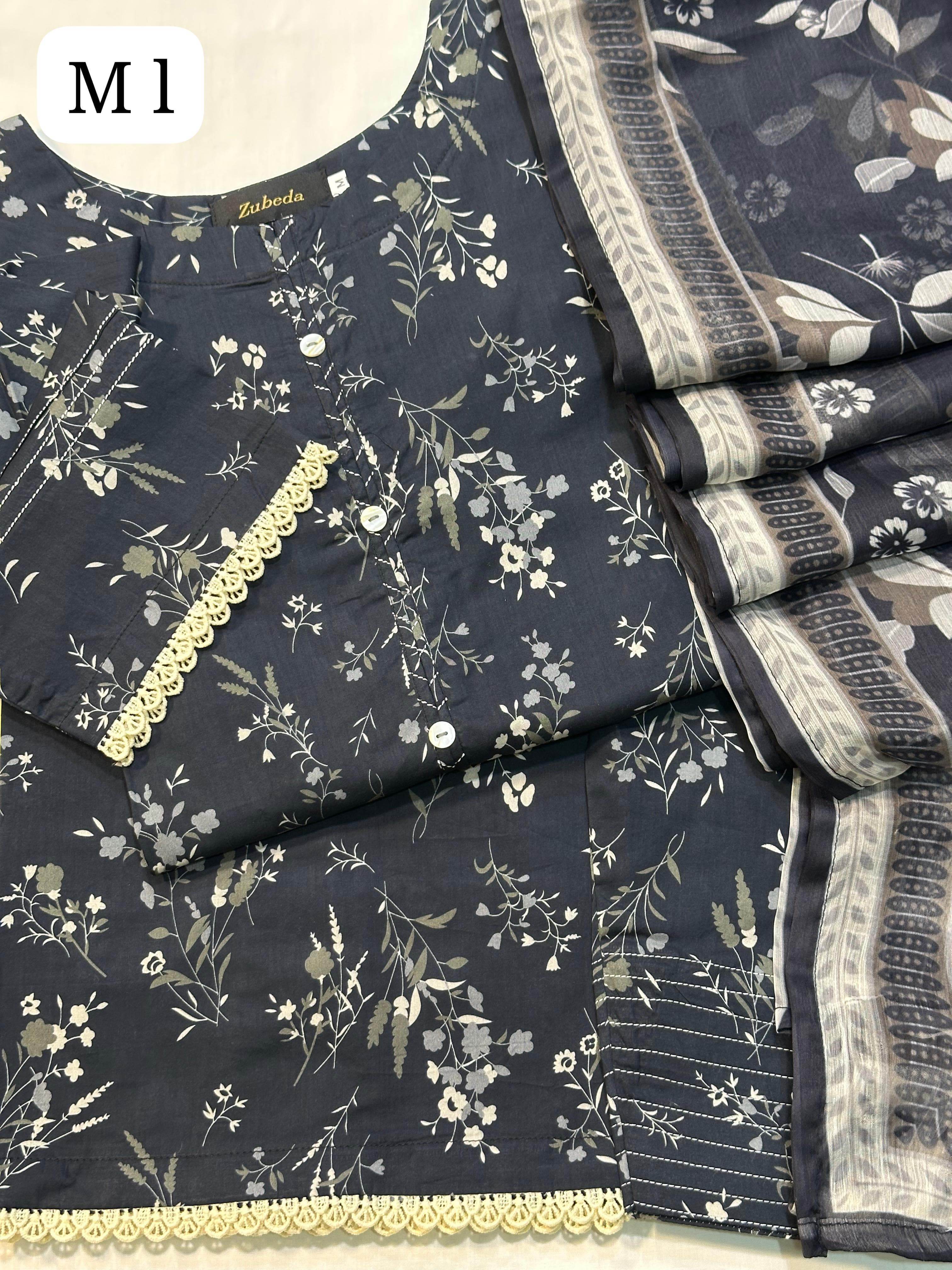 Bamber chiffon dupatta collection - Andaz By Uneza Fazeel