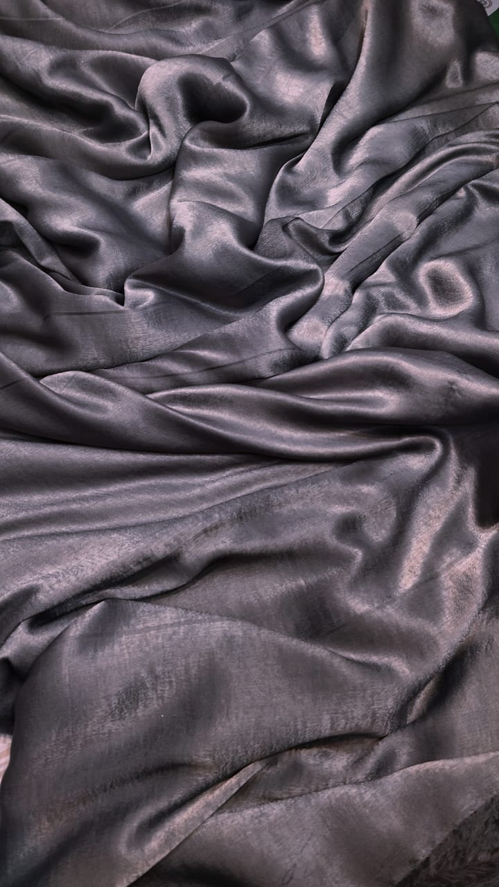 Chromatic colour marble silk (velvet silk)