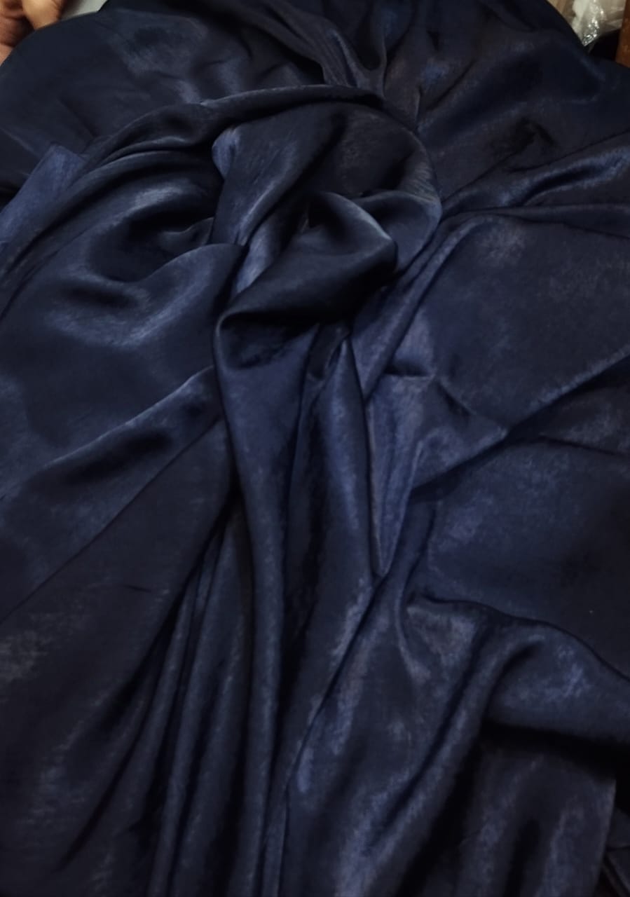 Chromatic colour marble silk (velvet silk)