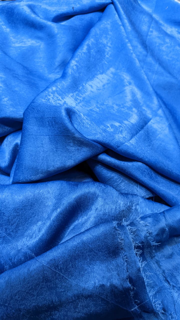 Chromatic colour marble silk (velvet silk)