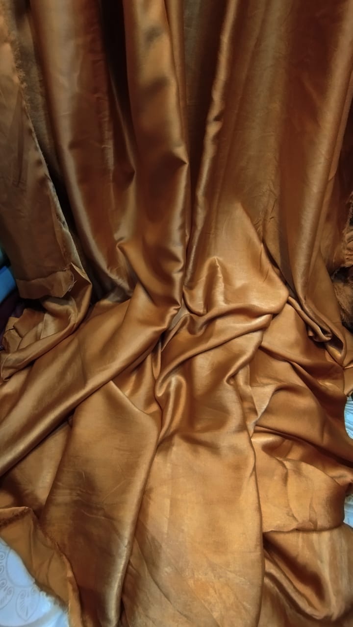 Chromatic colour marble silk (velvet silk)