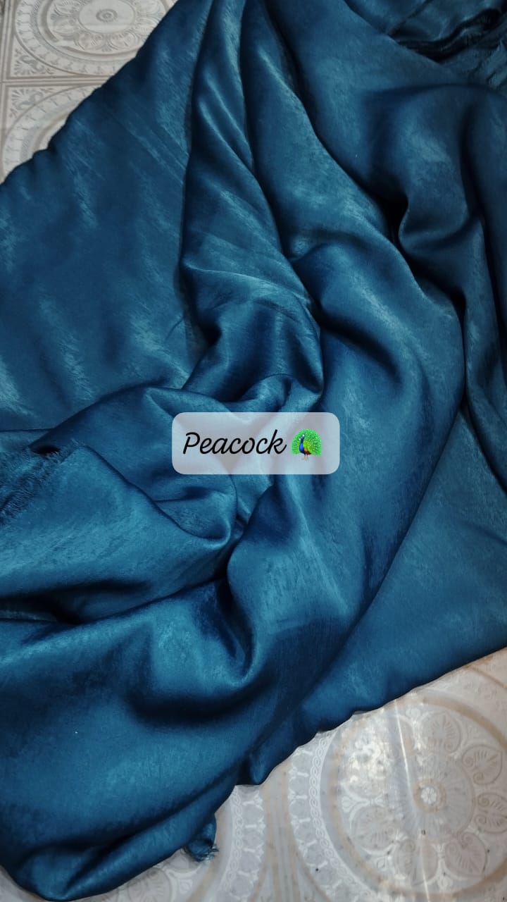 Chromatic colour marble silk (velvet silk)