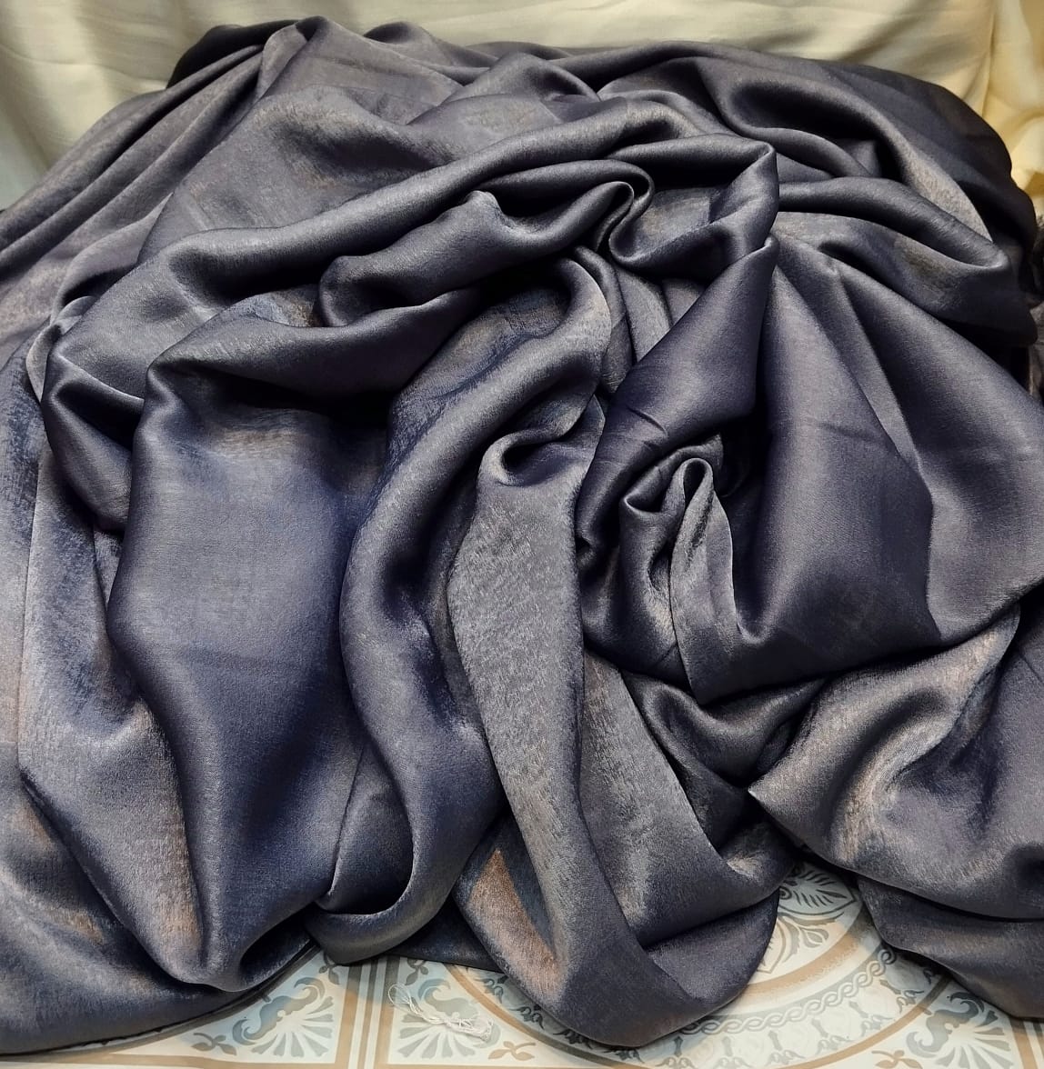 Chromatic colour marble silk (velvet silk)