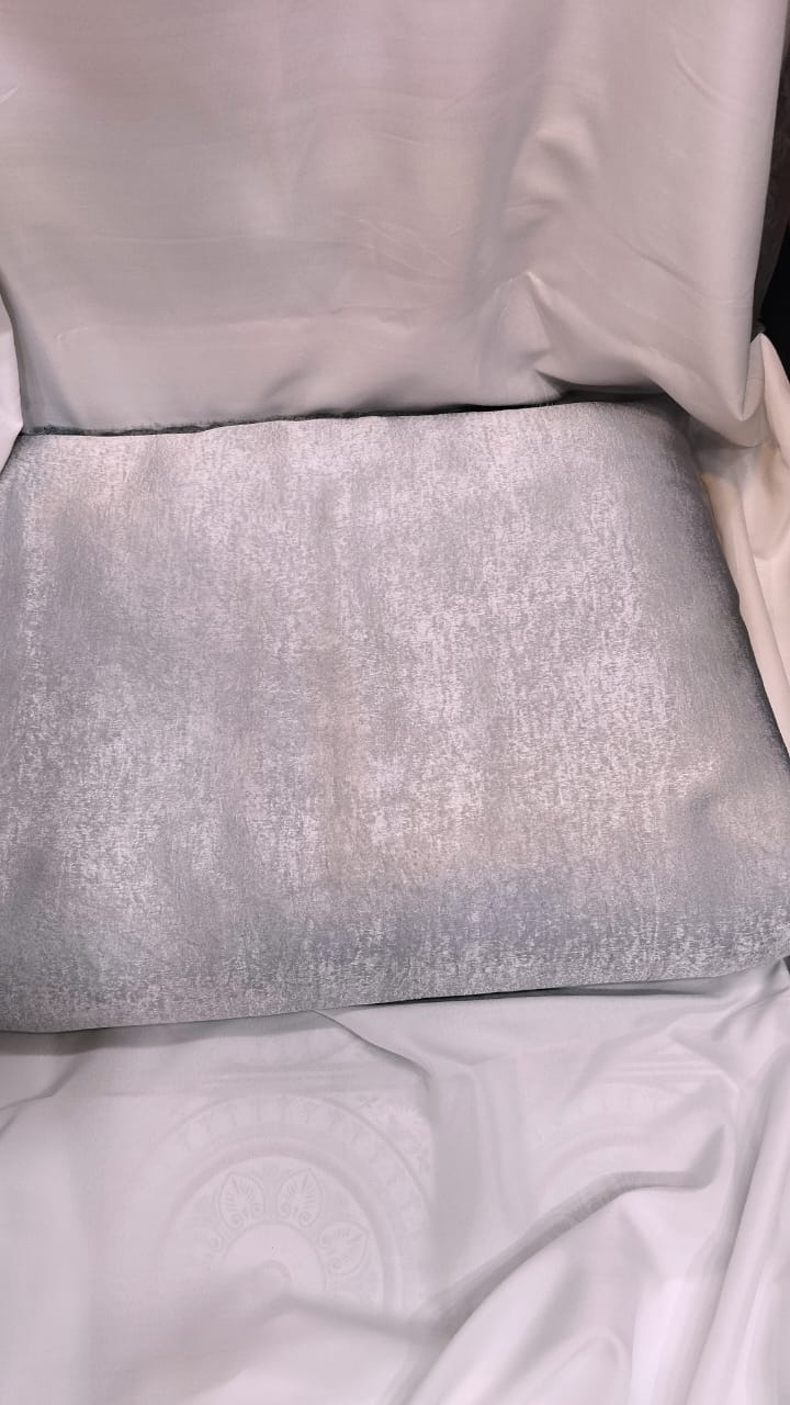 Chromatic colour marble silk (velvet silk)