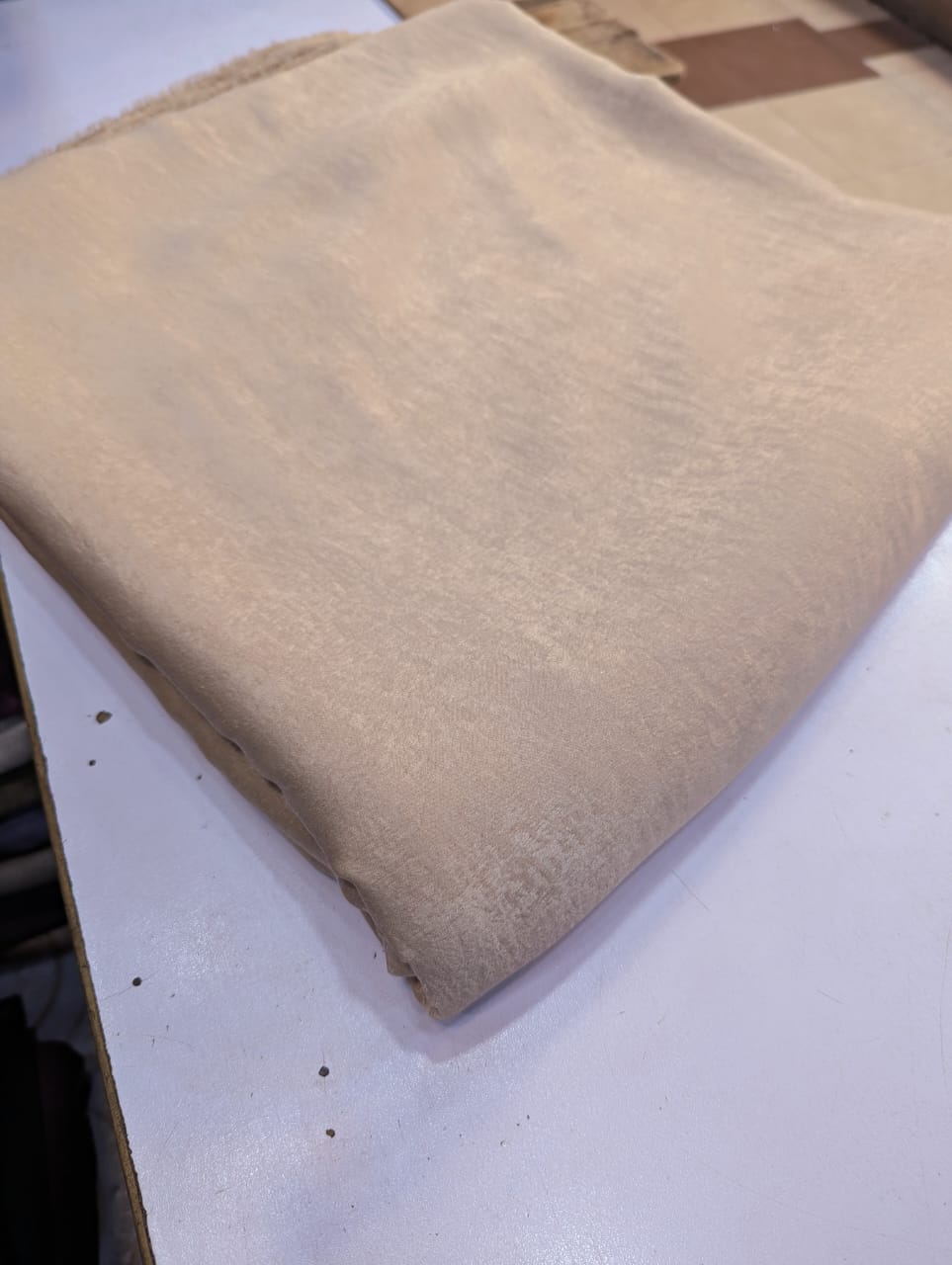 Chromatic colour marble silk (velvet silk)