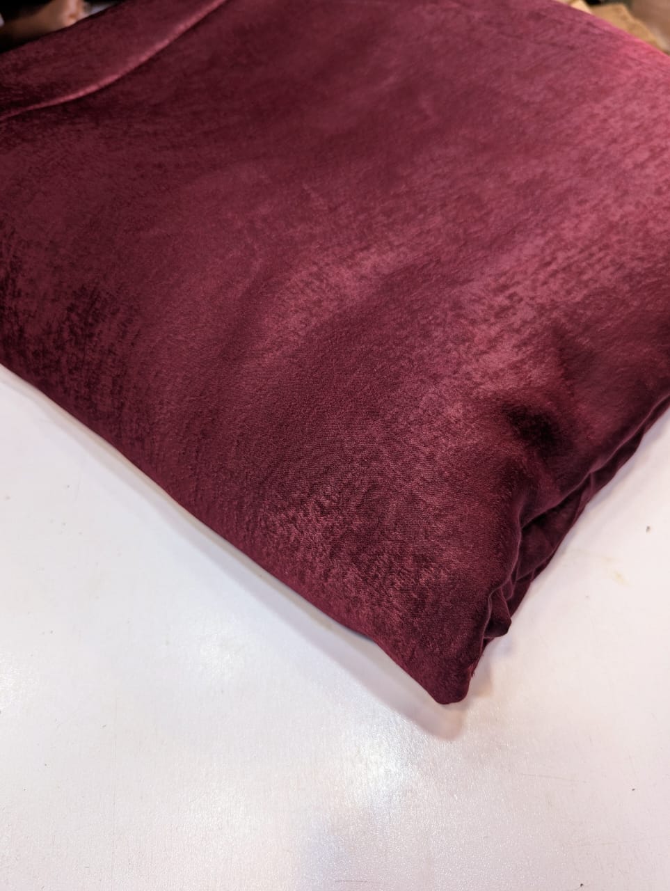 Chromatic colour marble silk (velvet silk)