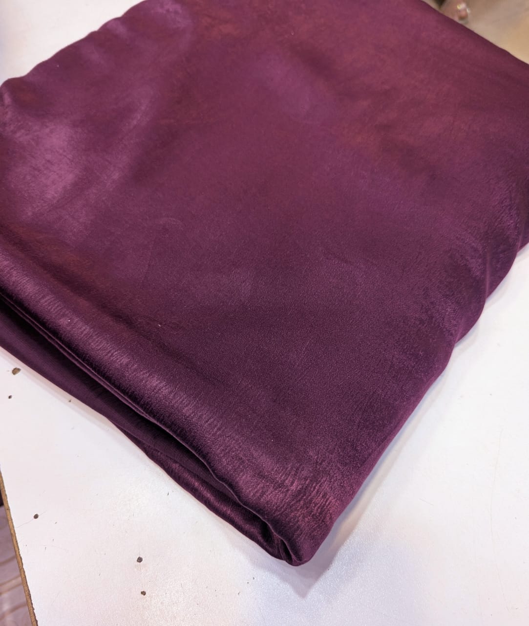 Chromatic colour marble silk (velvet silk)