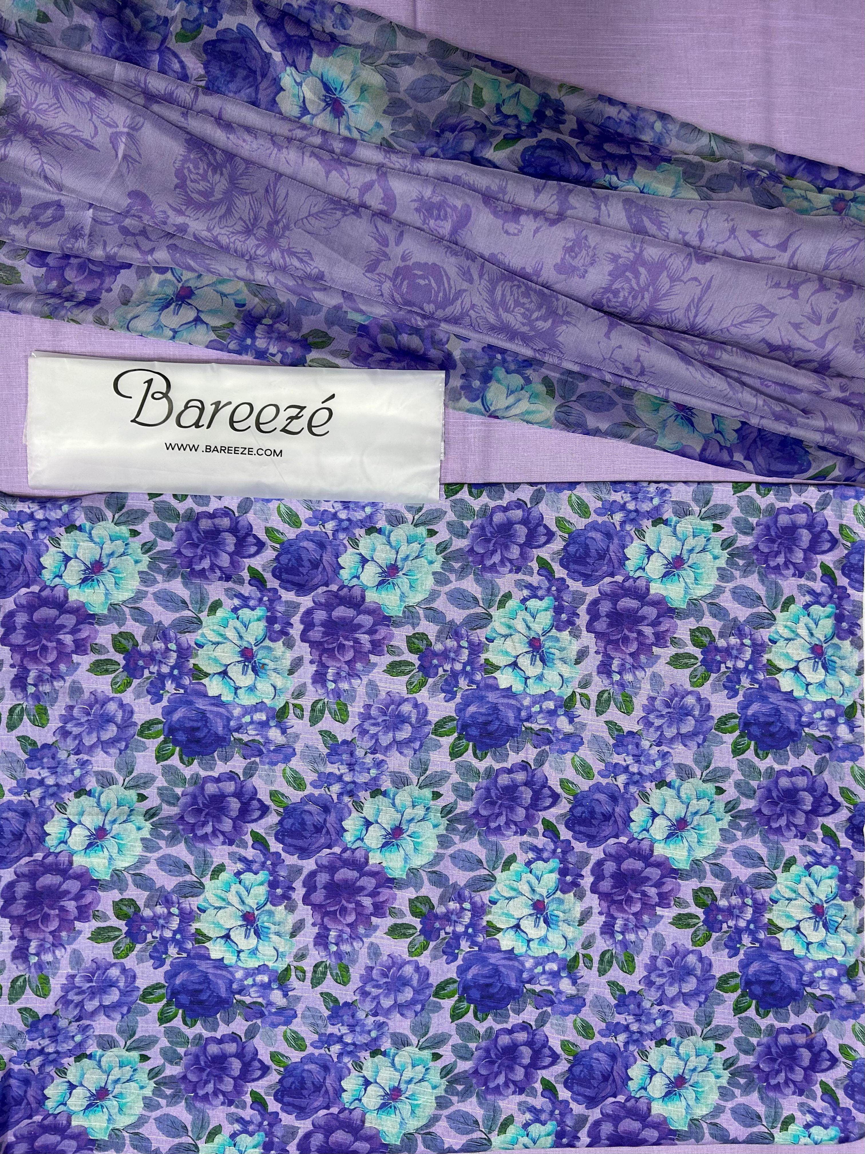 Bareeze khaddar printed suits - Andaz By Uneza Fazeel