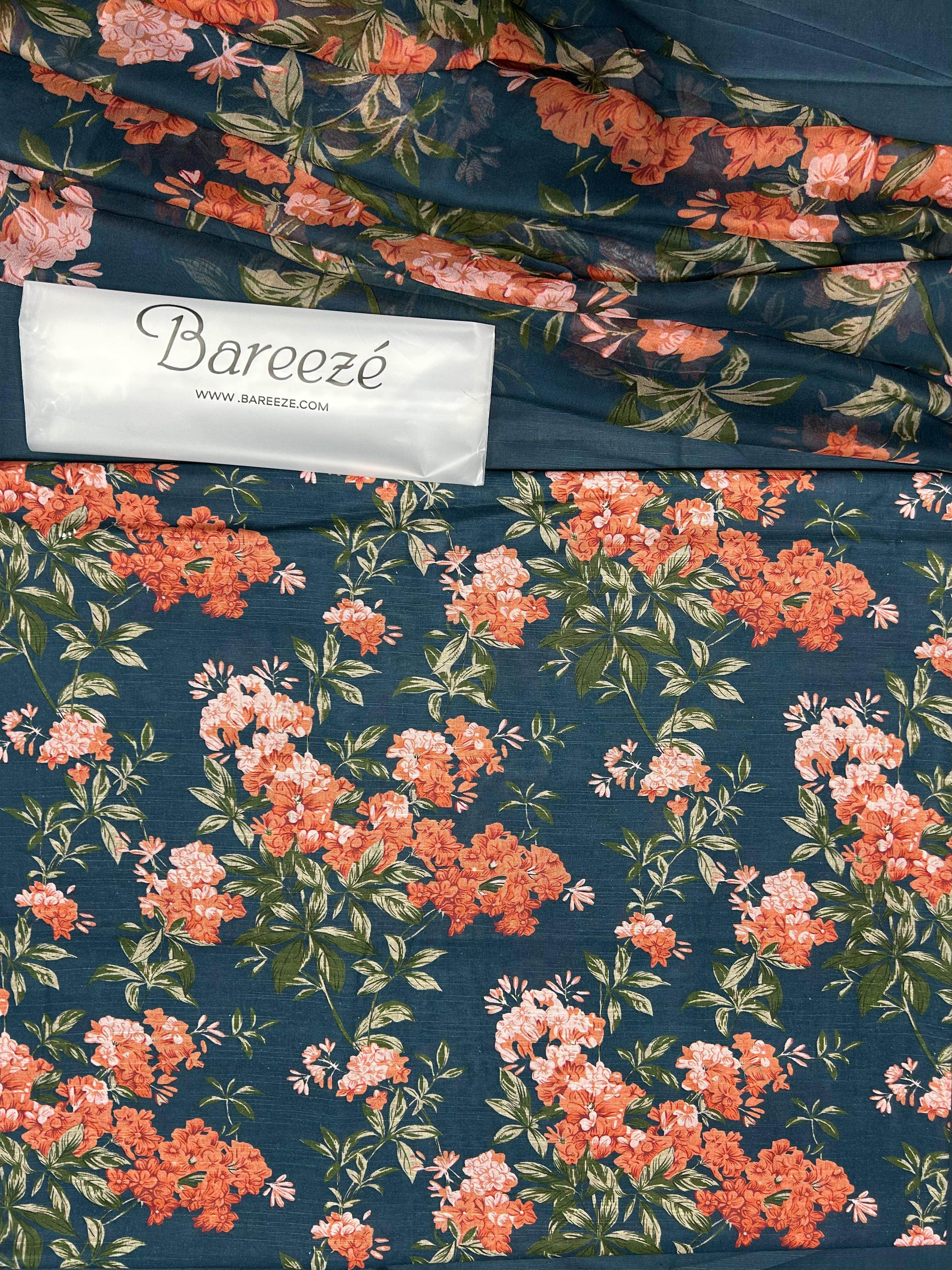 Bareeze khaddar printed suits - Andaz By Uneza Fazeel