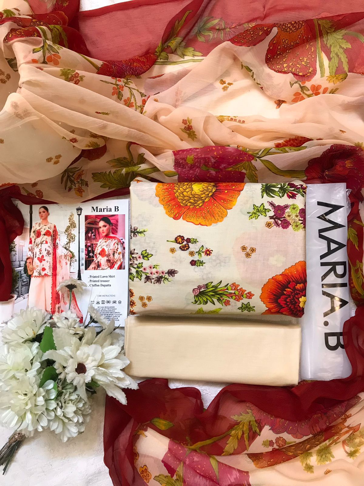 Maria b lawn collection 2025