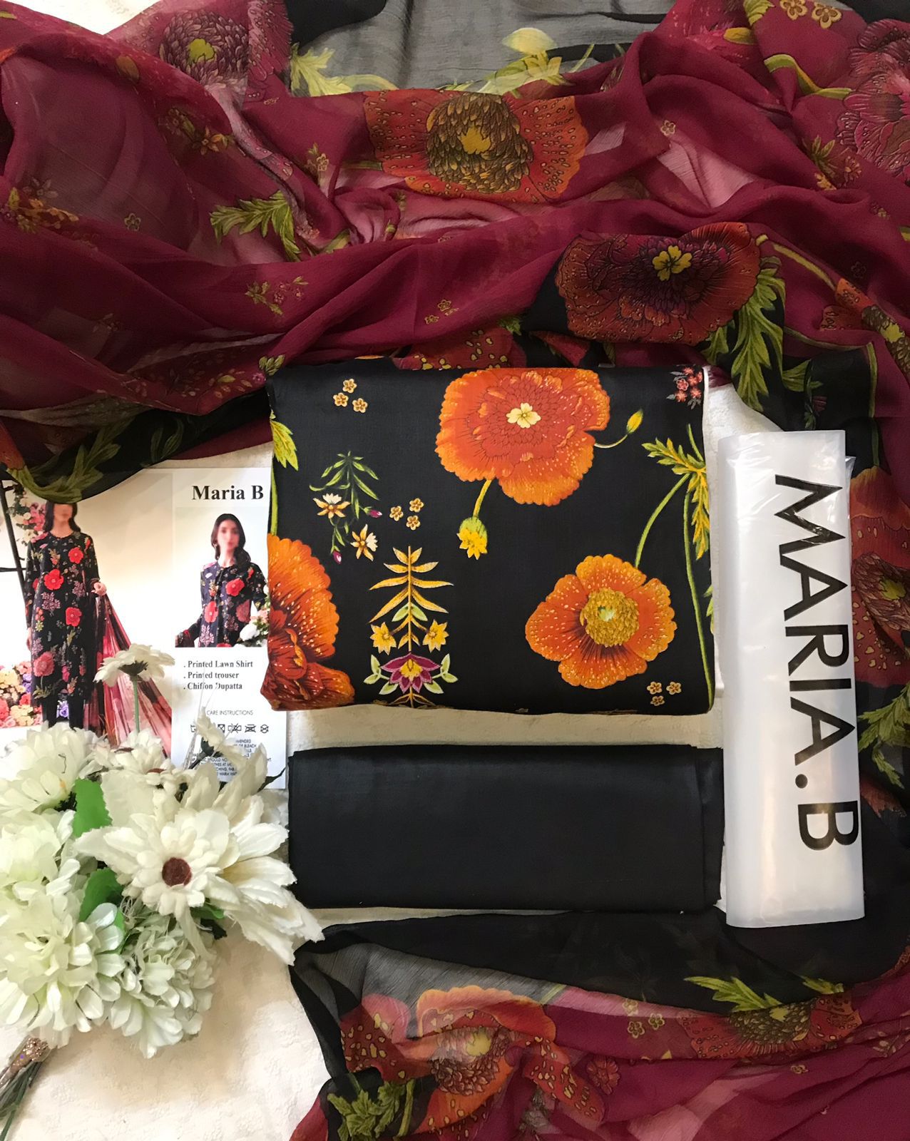 Maria b lawn collection 2025