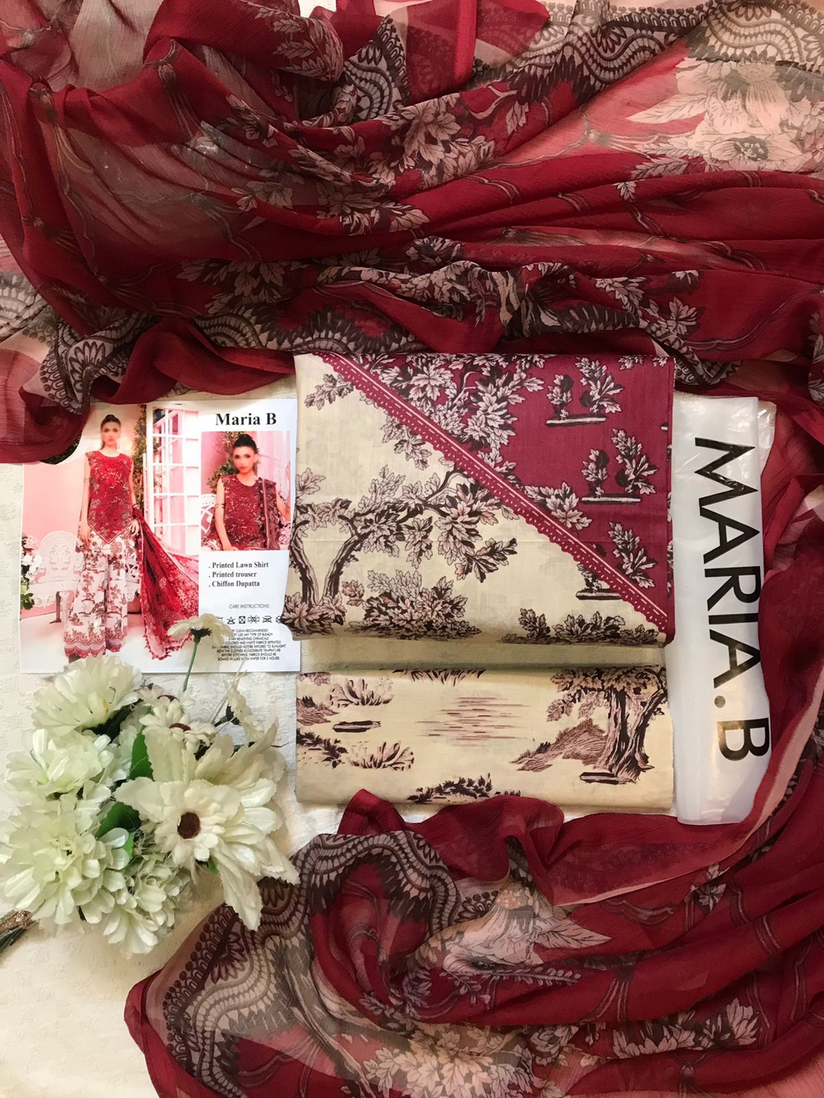 Maria b lawn collection 2025