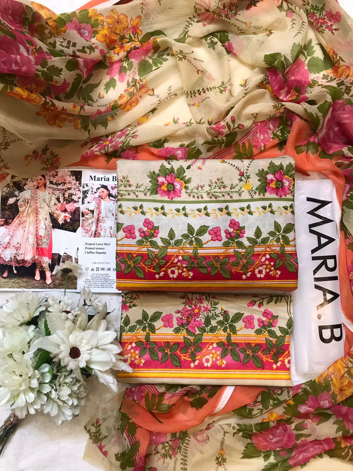 Maria b lawn collection 2025