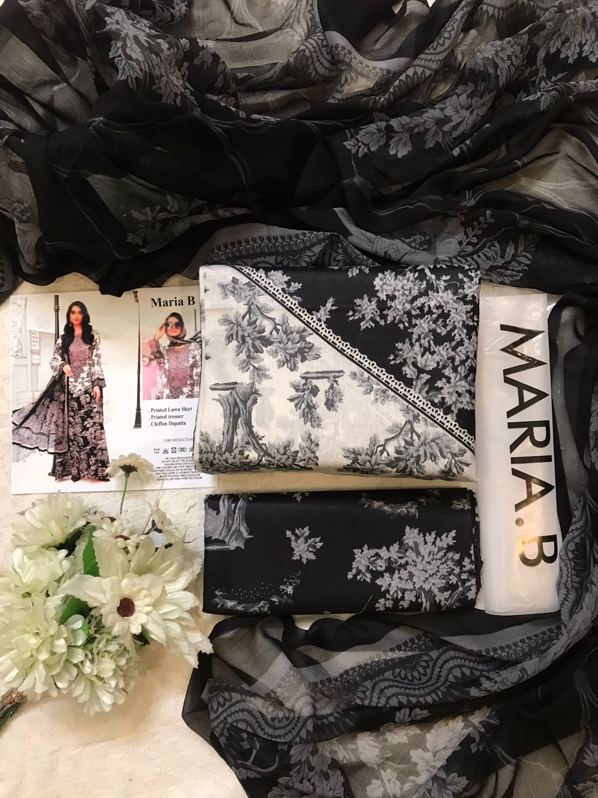 Maria b lawn collection 2025