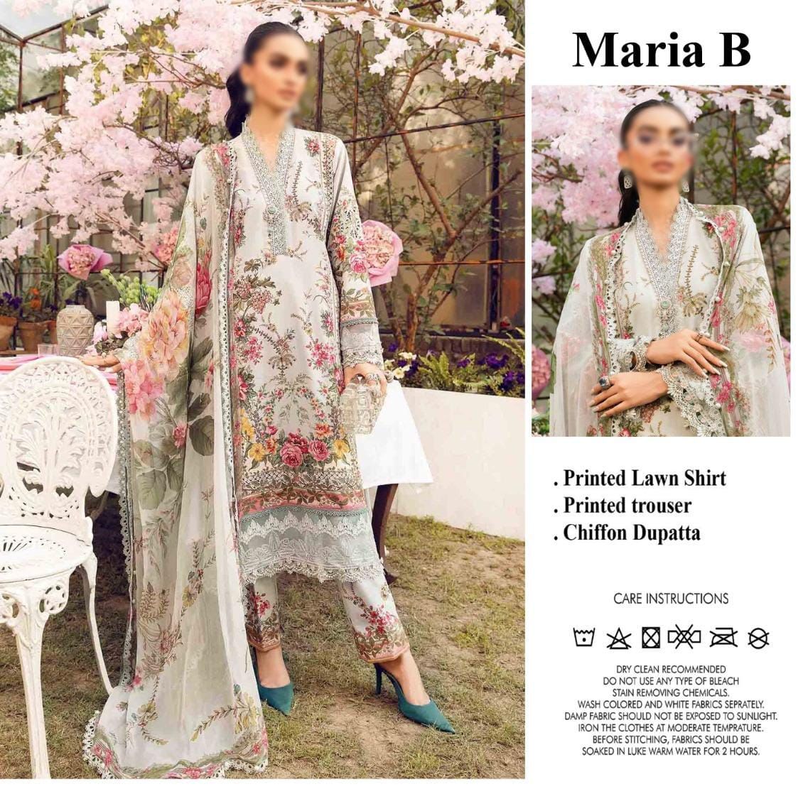 Maria b lawn collection 2025