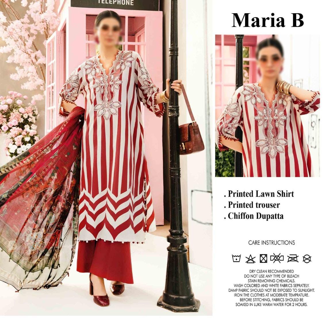 Maria b lawn collection 2025
