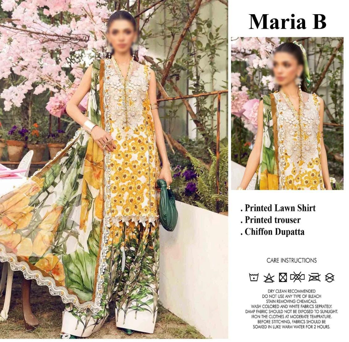 Maria b lawn collection 2025