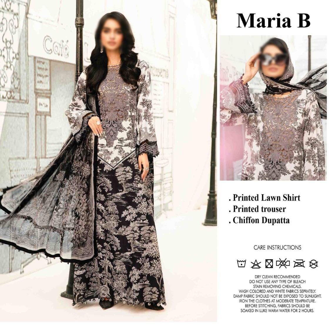 Maria b lawn collection 2025