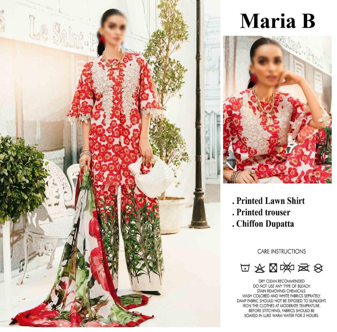 Maria b lawn collection 2025