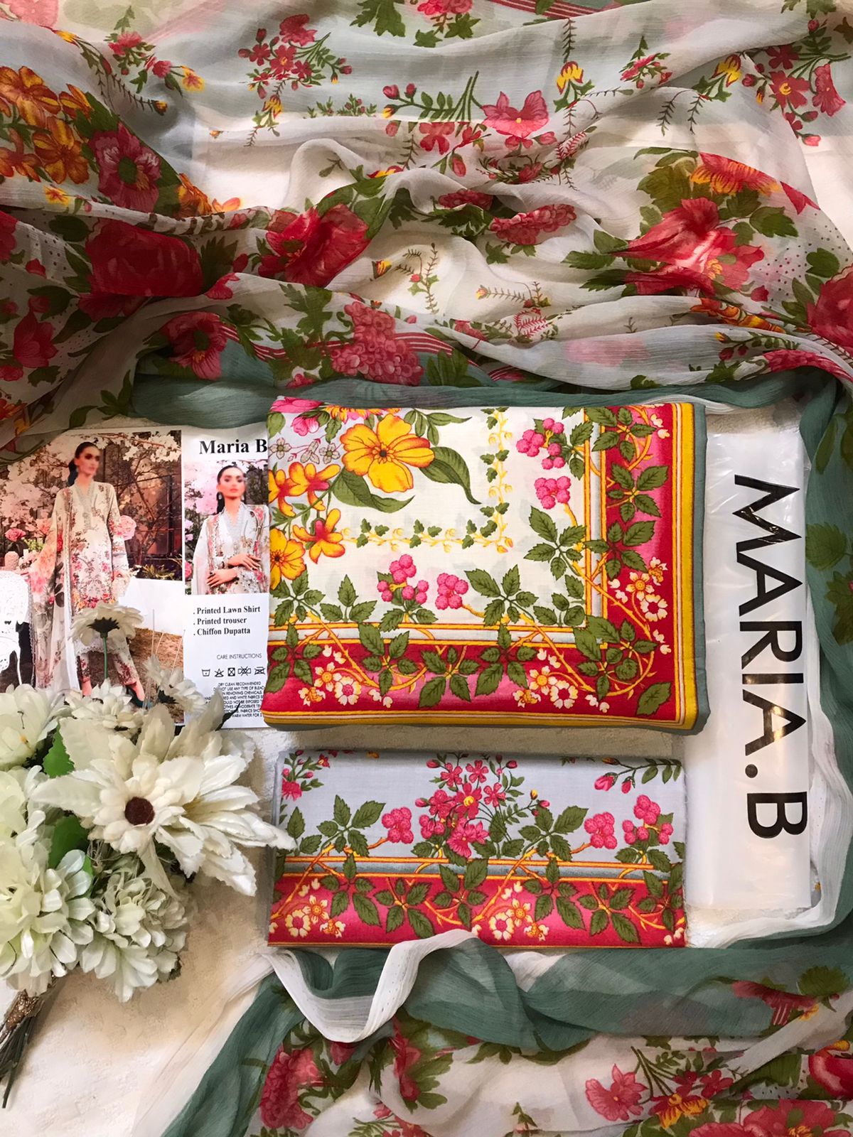 Maria b lawn collection 2025