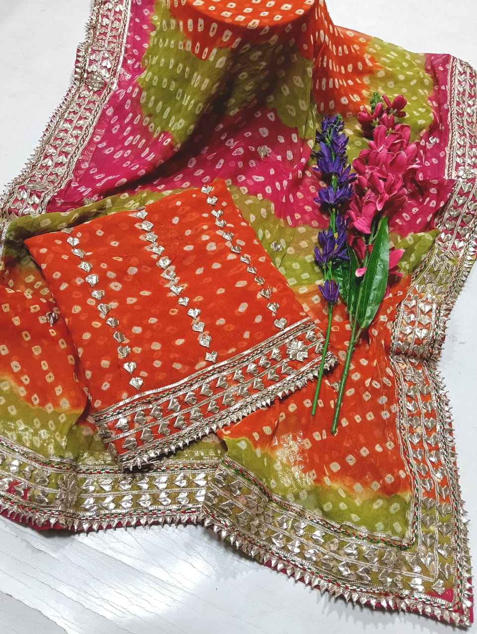New arrival gotta work shirt dupatta with multi dupatta