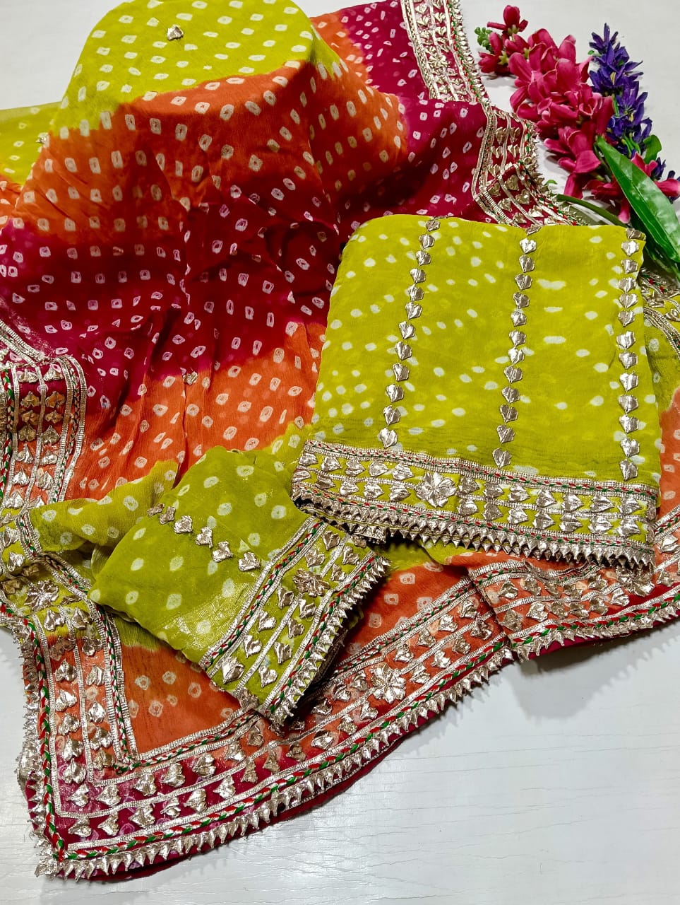 New arrival gotta work shirt dupatta with multi dupatta